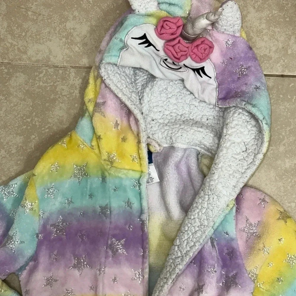 Max &‎ Olivia Girls Unicorn bath Rope size 7/8 - Picture 3 of 8